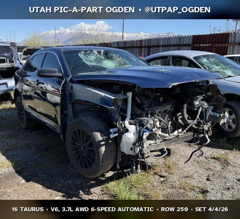 2016 Ford Taurus Parts - UTPAP Ogden