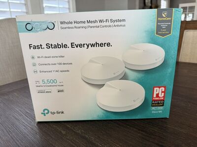 TP-Link Deco M5 Whole Home Mesh Wifi System 3-pack