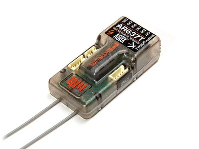 Spektrum AR637TA DSMX 6-Channel AS3X & SAFE Telemetry Receiver