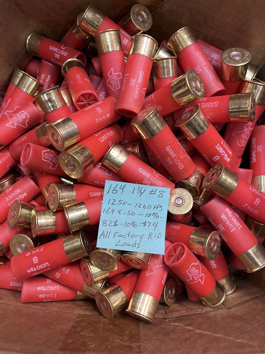 12 Ga 1 1/4oz #8.