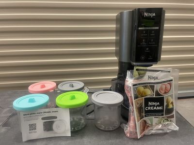 Ninja CREAMi Ice Cream Maker — Like New, Used Once!