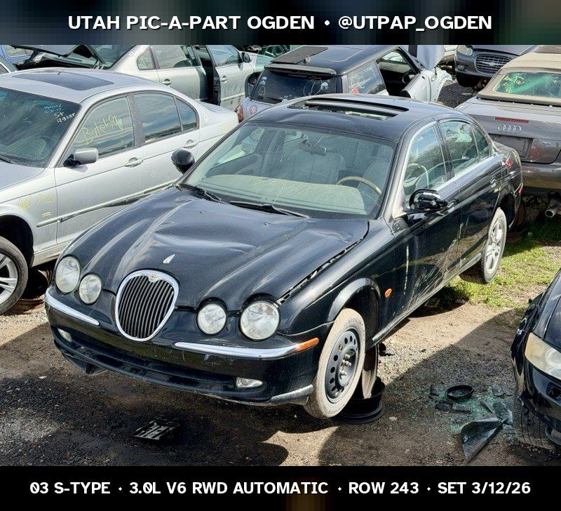 2003 Jaguar S-Type Parts - UTPAP Ogden