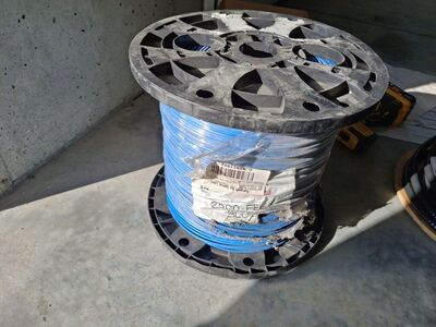 2500 ft roll of 14 awg wire.