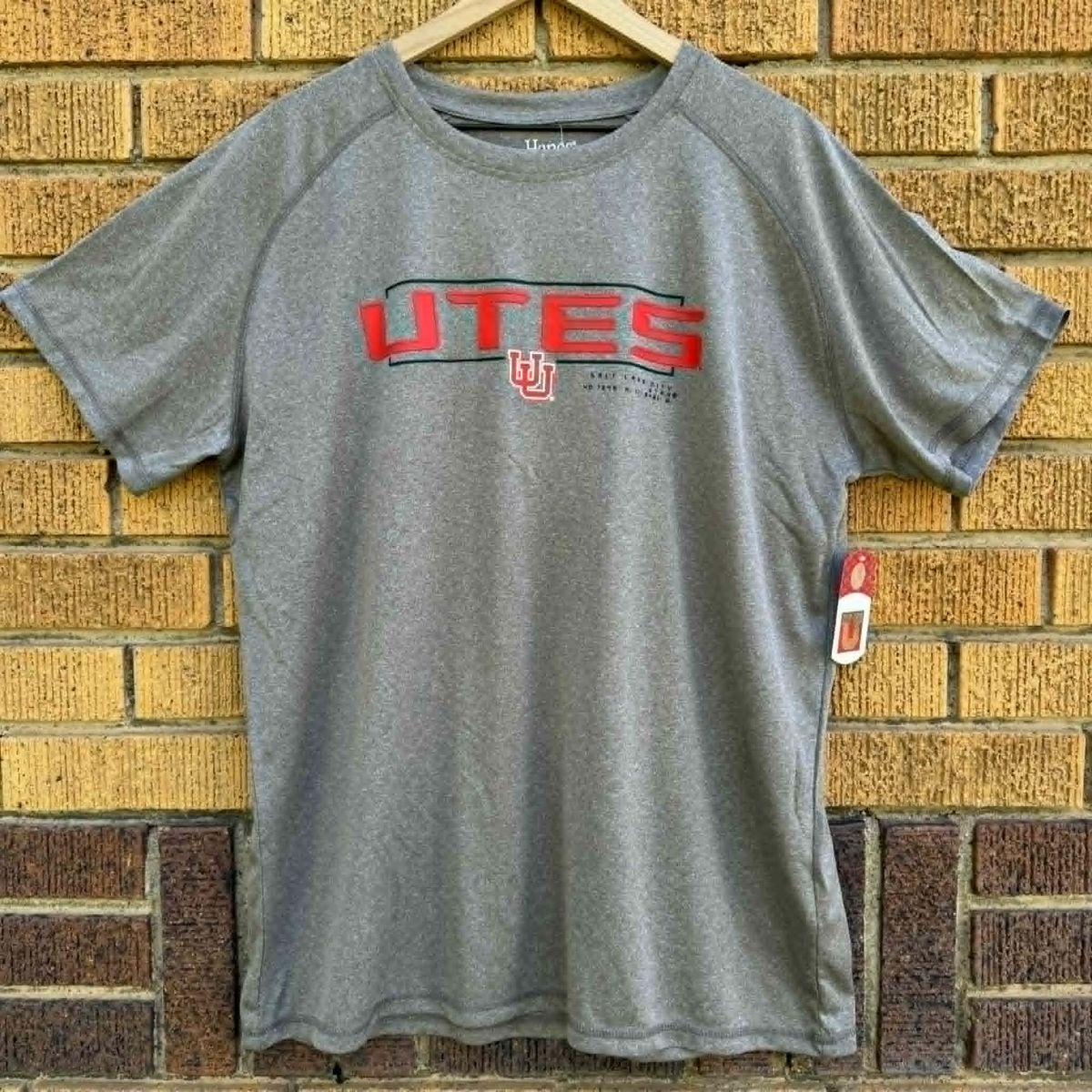 Hanes Utah Performance T-shirt - Mens XL - U of U - NEW