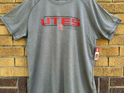 Hanes Utah Performance T-shirt - Mens XL - U of U - NEW
