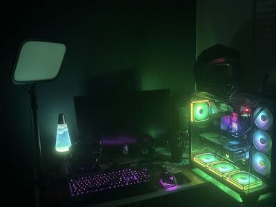 Amazing pc(Come with everything)Custom Gaming Desktop PC - ASUS TUF GeForce RTX Graphics, RGB Lighting, Tempered Glass Case