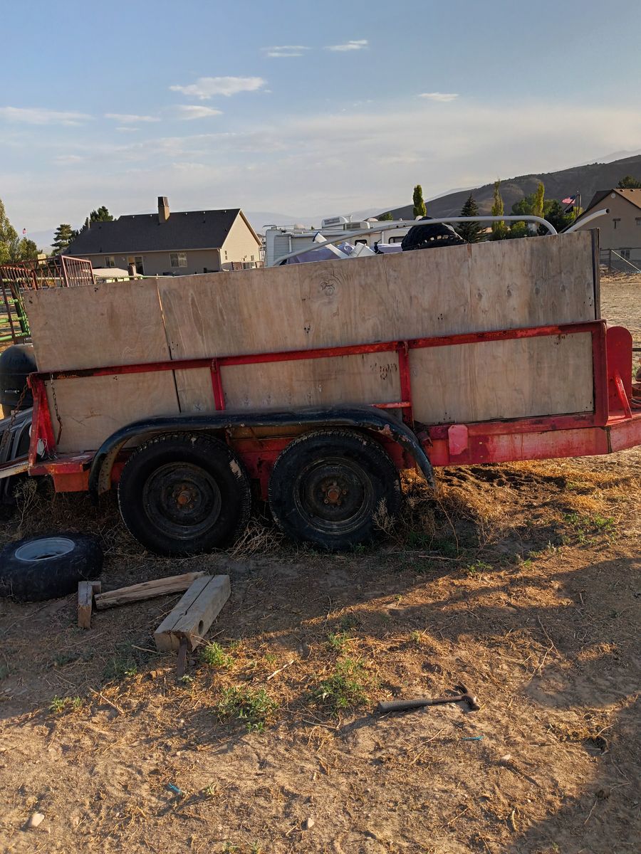 Heavy Duty Dump Trailer