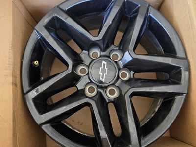 OEM Chevrolet Black 6-Lug Truck Wheel Rim