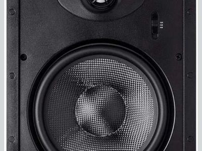 Monoprice 2-Way Carbon Fiber In-Wall Speakers