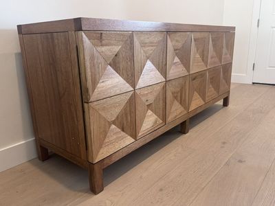 Noir Quadrant 3 Door Sideboard