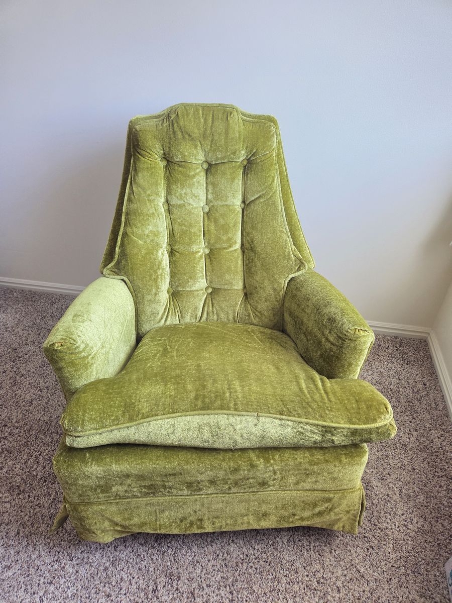 Vintage Green Rocker