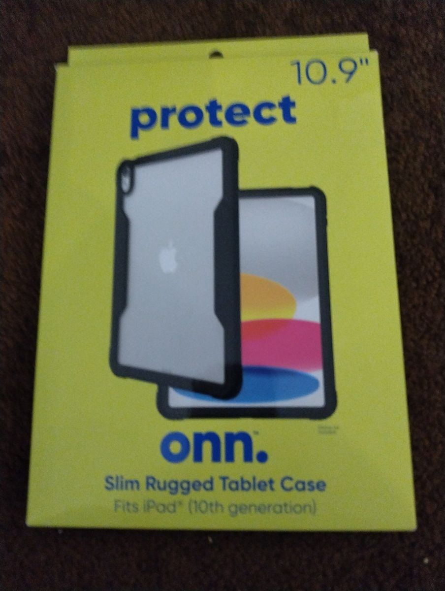Onn. Slim Rugged Tablet Case 10.9-inch ipad
