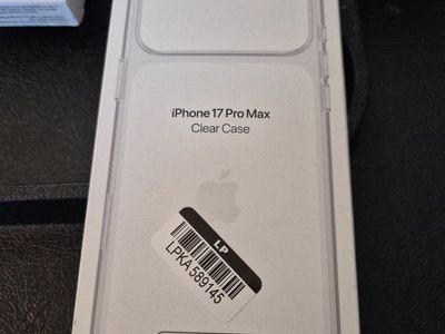Apple Iphone 17 Pro Max Clear Case MagSafe