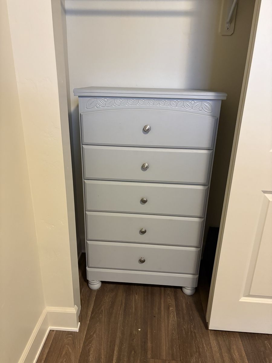 Bedroom chest and nightstand