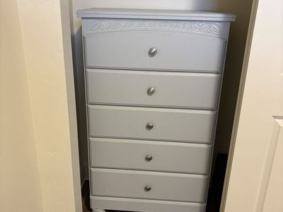 Bedroom chest and nightstand