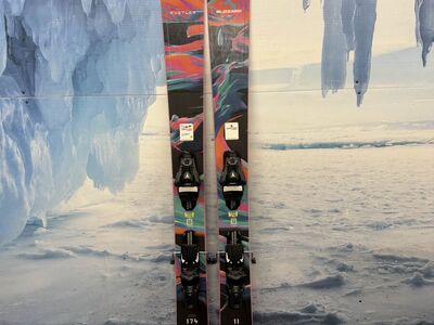 Blizzard Rustler 11 174cm Skis w/ Atomic Strive 13 Demo Bindings Lightly Used 2026
