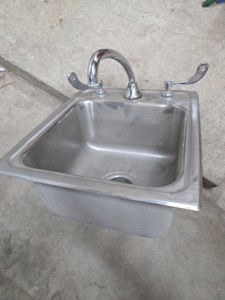 Drop-in Stainless Utility Sink