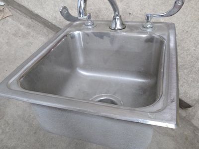 Drop-in Stainless Utility Sink