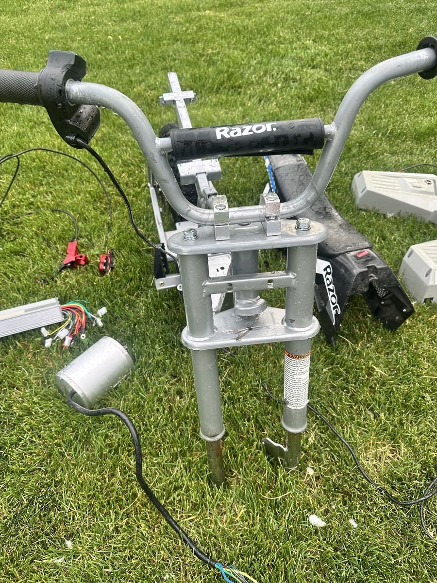 razor mx350 with every mod to build it