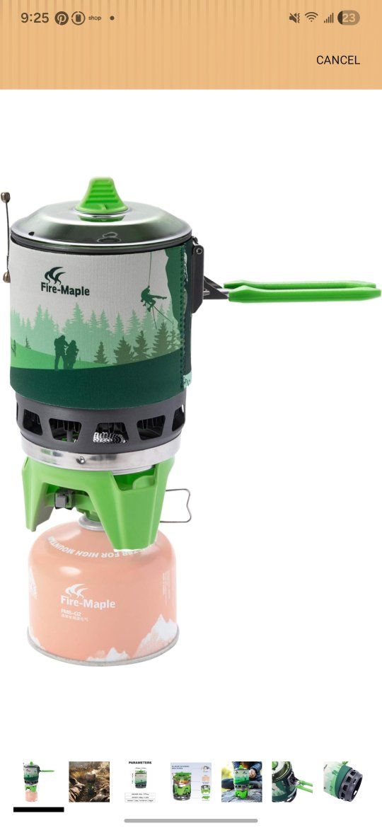 Fire-Maple "Fixed Star 3" Personal Cooking Stove