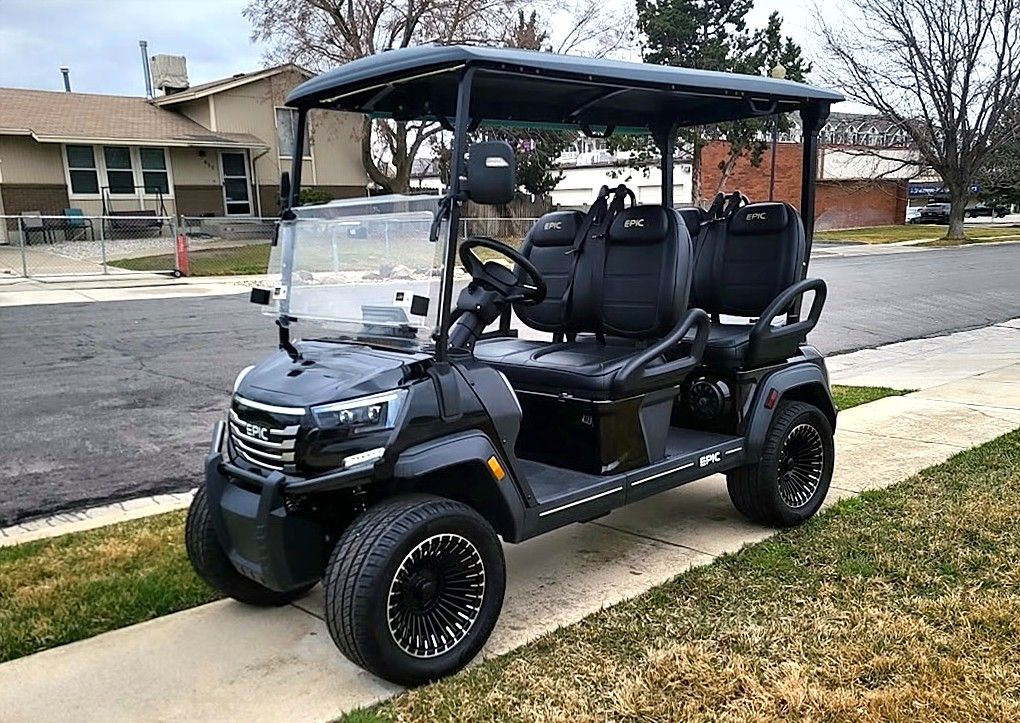 The 2026 EPIC E40FX Has Landed: This Isn’t a Golf Cart, It’s a Lifted Lithium Powerhouse! ️🤍