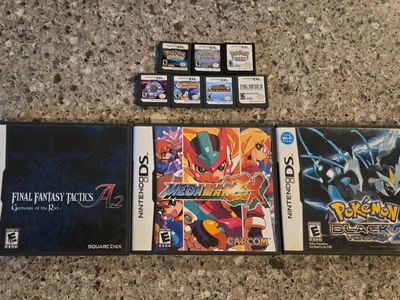 Nintendo Ds game bundle including PokeMon Black 2! Trades considered!