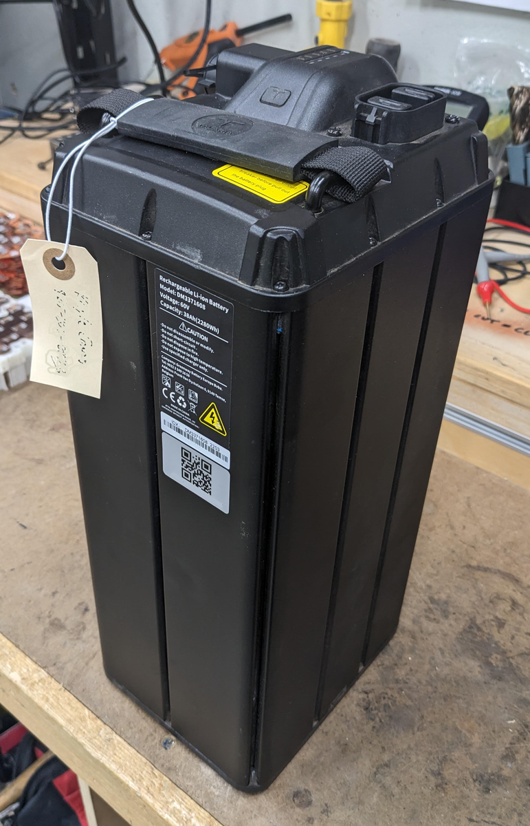 Talaria MX3 Battery Pack, Freshly Rebuilt