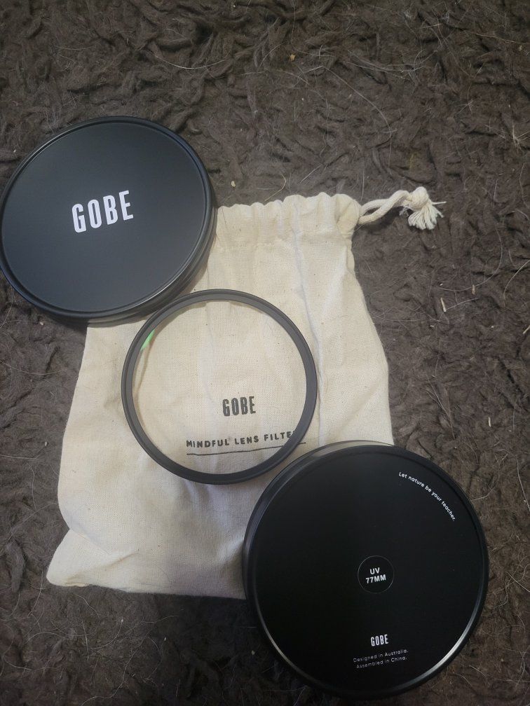 Gobe Mindful UV 77mm Lens Filter - Designed in Australia