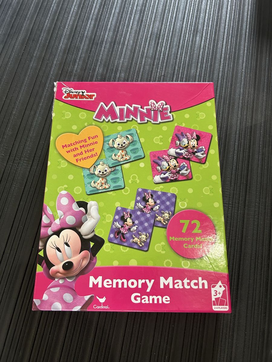 Disney HedBanz & Minnie Memory Games