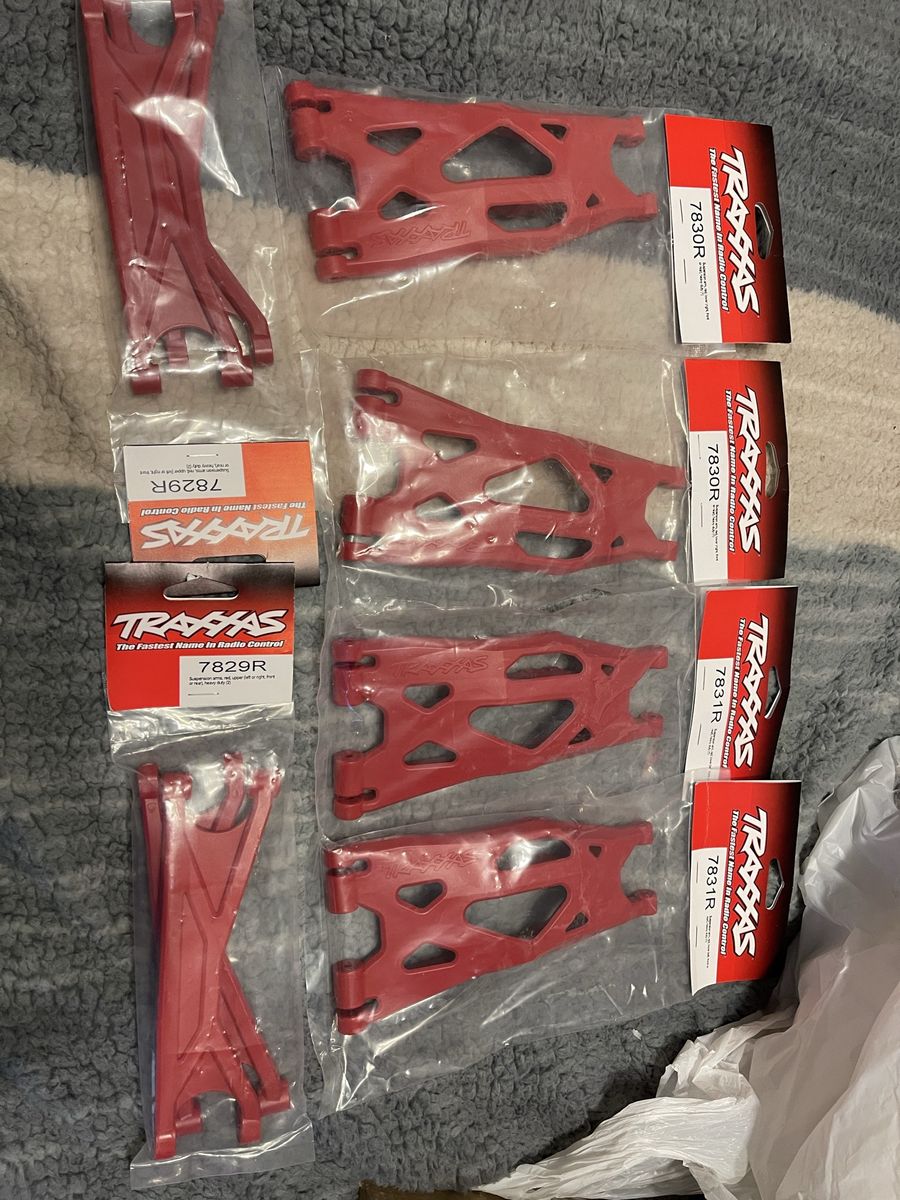 Traxxas Xmaxx red A arms $50