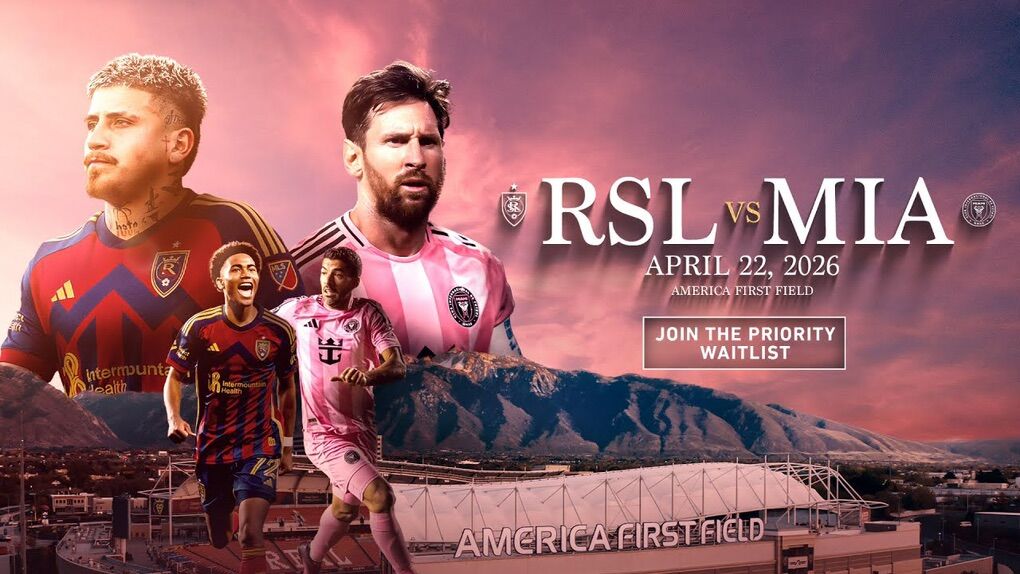 2 Tickets for the RSL vs MIA (Messi)
