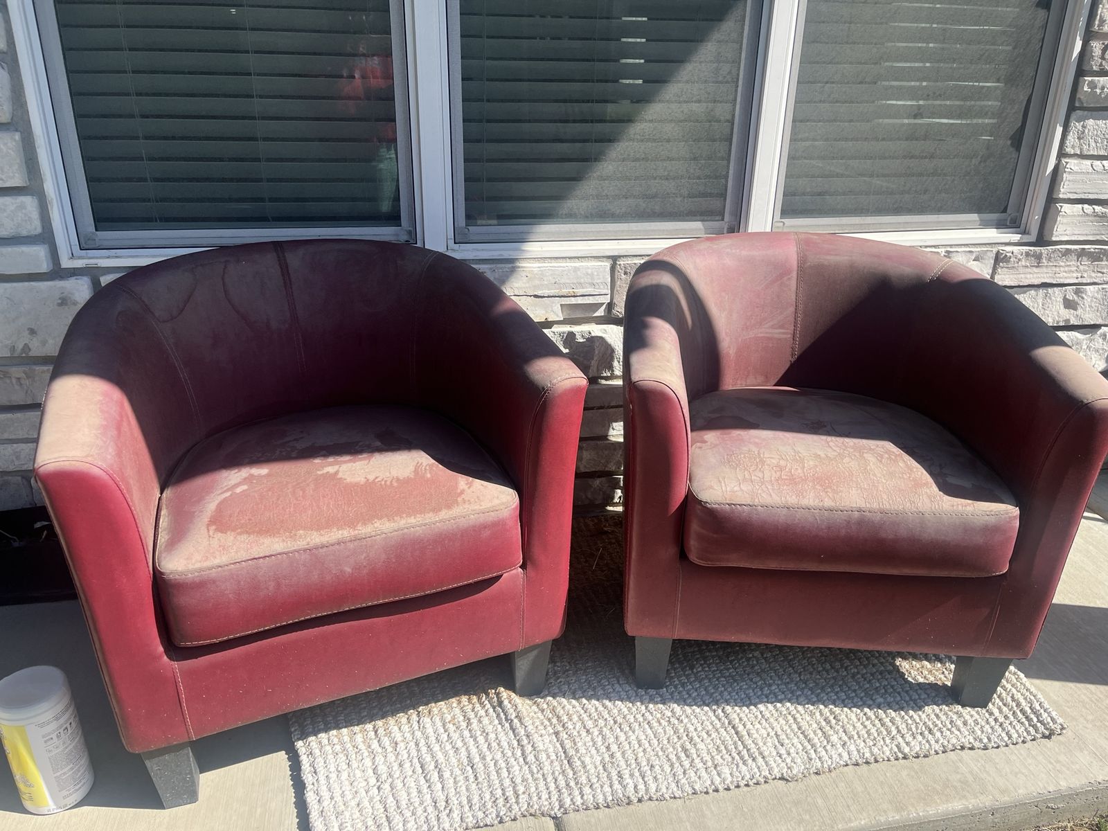 Leather Chair set