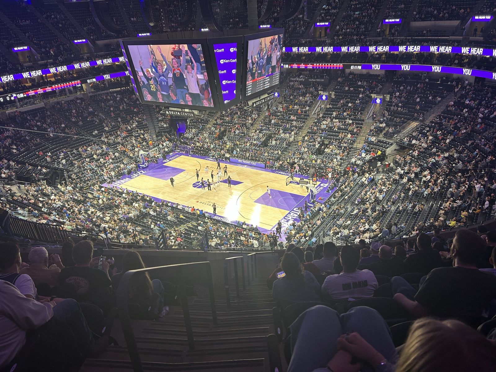 Utah Jazz row 14 upper bowl