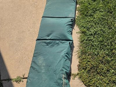 CampMat Green Folding Foam Camping Sleeping Pad Mat