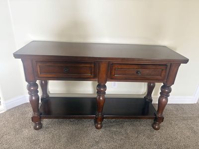 Beautiful Wood Entry Table