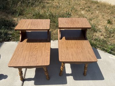 MCM side tables