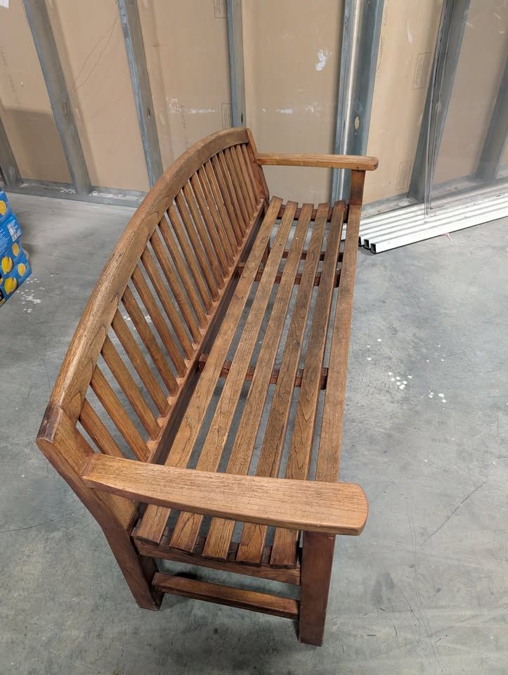 Large Wooden Bench