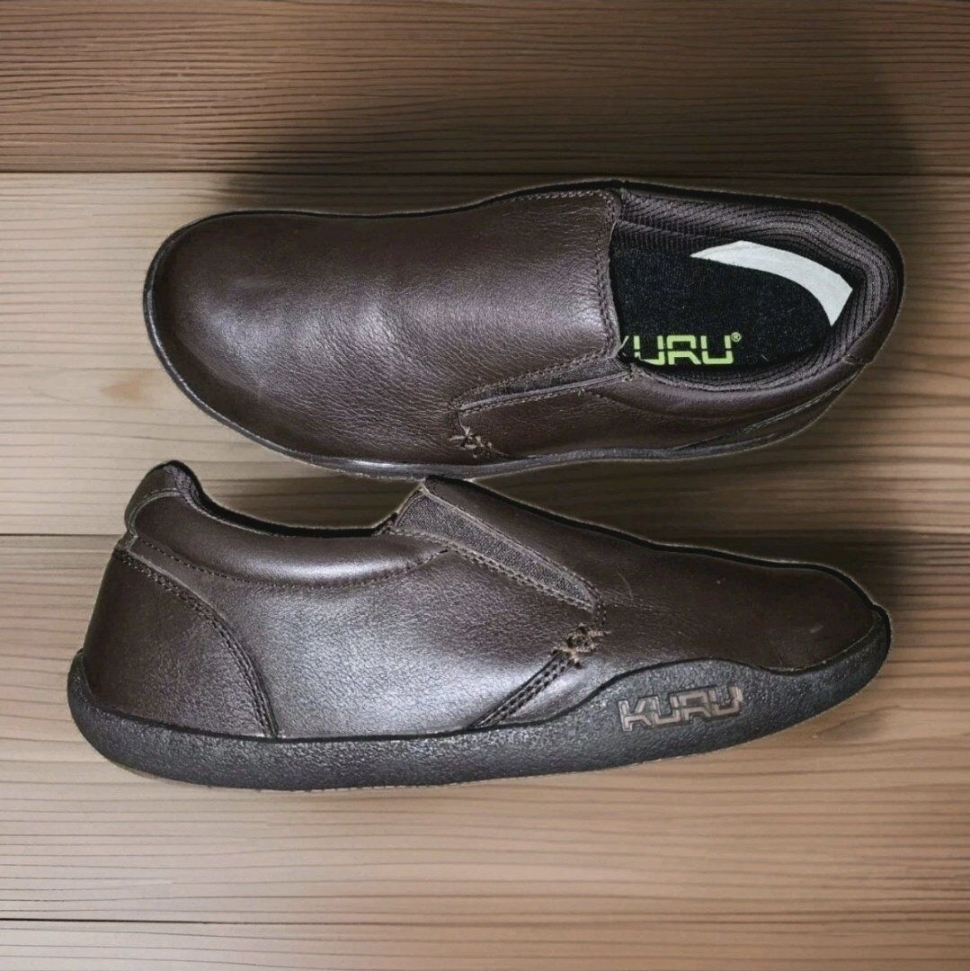 New KURU Kivi 8.5 US Premium Leather Slip-On Shoes