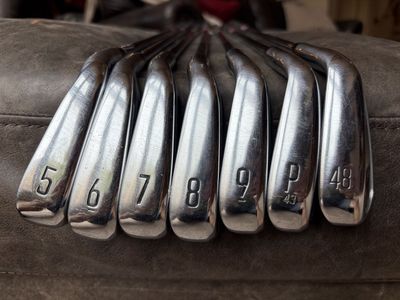 Titleist T300 irons with AMT Red R300 shafts Golf Club Set 5-PW + 48 Degree