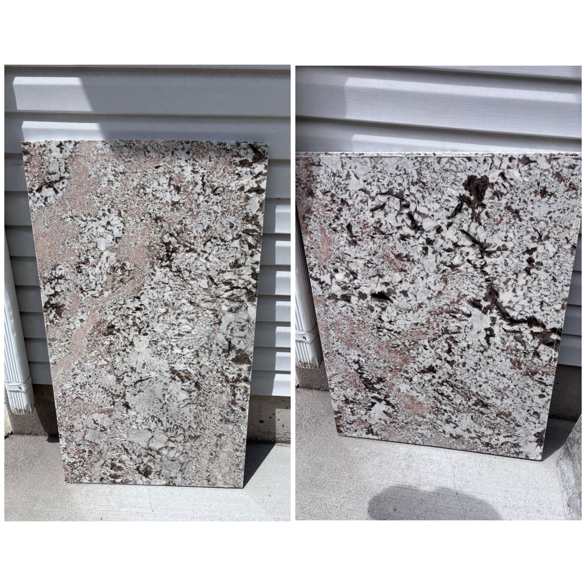 2 Pieces Of Granite Slab 3cm $50 Each Read Description
