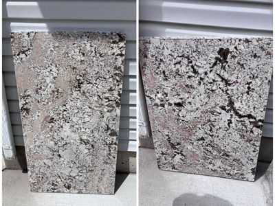 2 Pieces Of Granite Slab 3cm $50 Each Read Description
