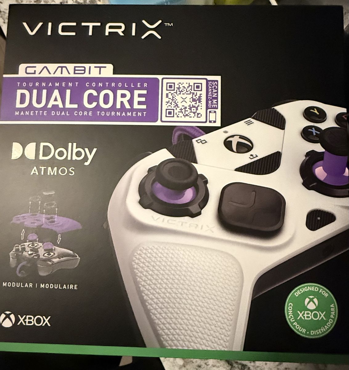 Xbox Controller victrix Purple