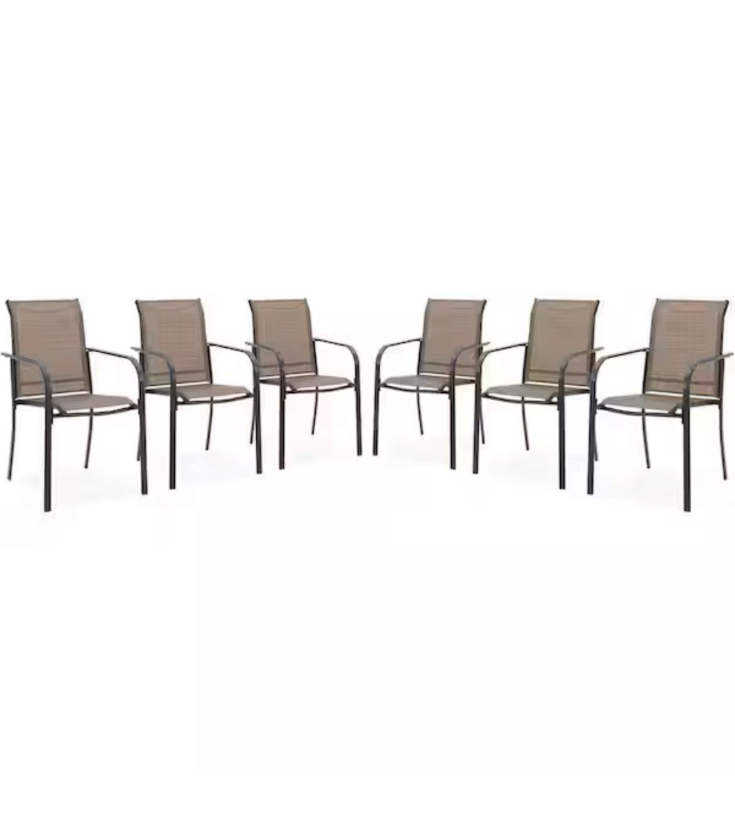 6 patio chairs new in box