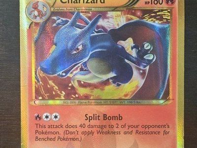 Charizard secret rare 136/135 plasma storm