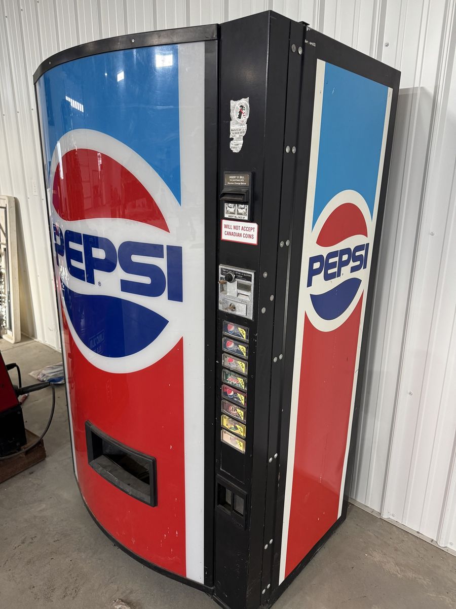 Pepsi Soda Pop Machine