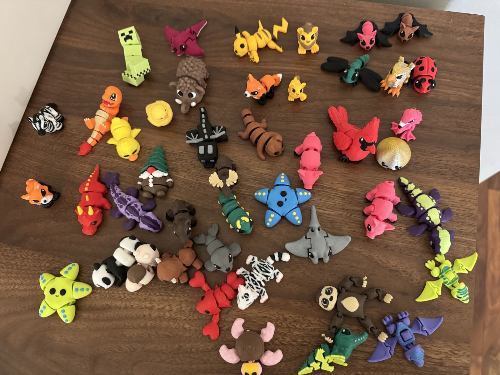 Flexi 3D Printed Animals