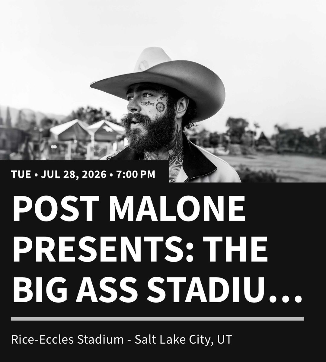 4 Post Malone & Jelly Roll tickets on row 4