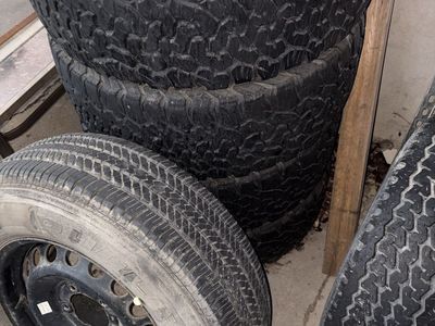 285/55R20 All-Terrain Tires and Wheels Set - 5x150 Bolt Pattern.