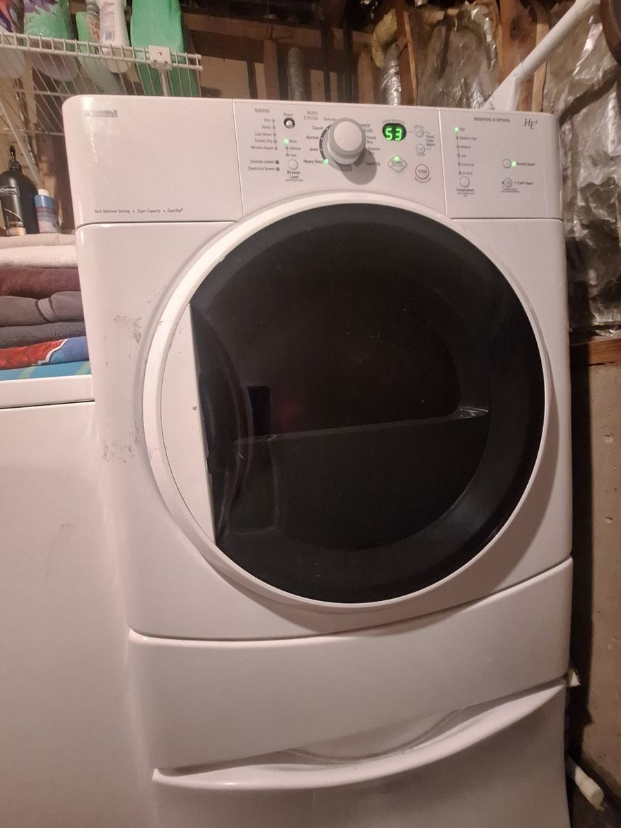 Kenmore HE Front Load Dryer with Pedestal - $225 OBO