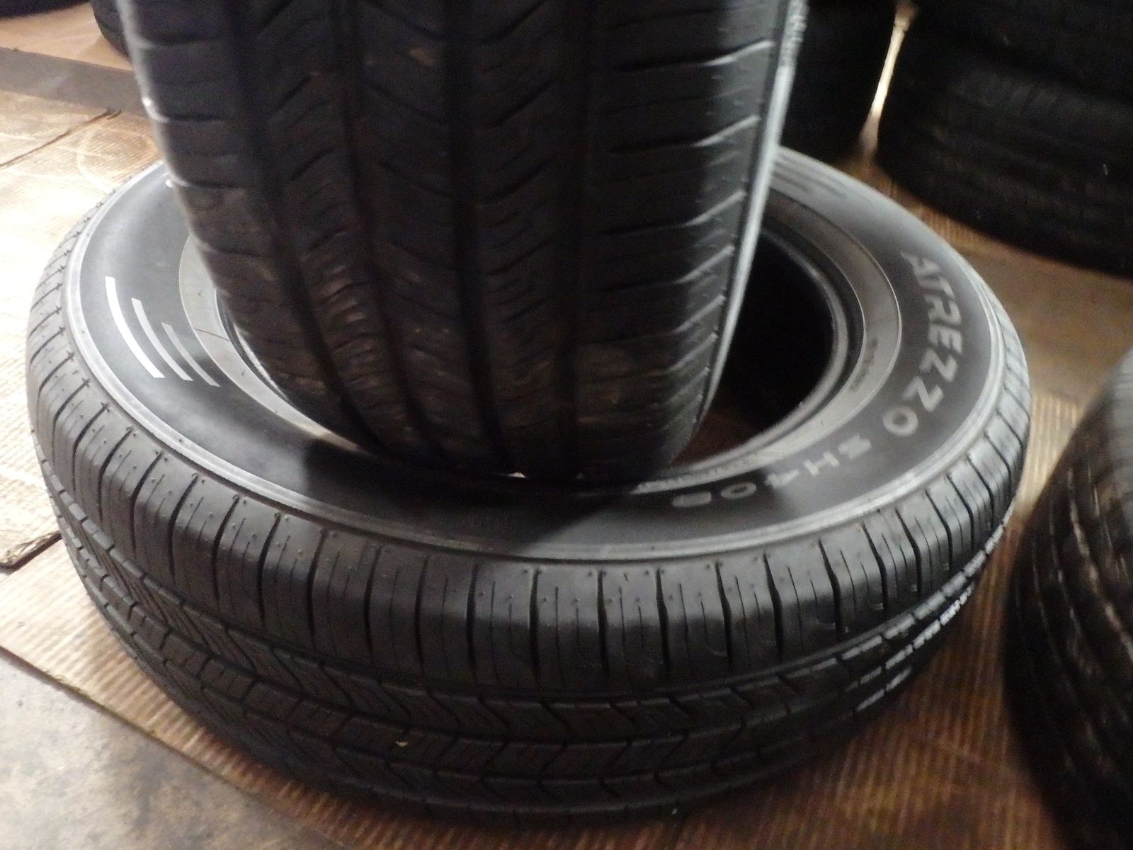 225/65R17 SAILUN ATREZZO SH408 PAIR OF TWO USED TIRES